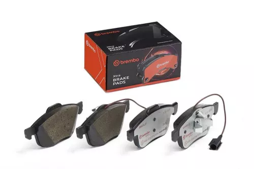 Brake Pad Set, disc brake BREMBO P 23 132X)