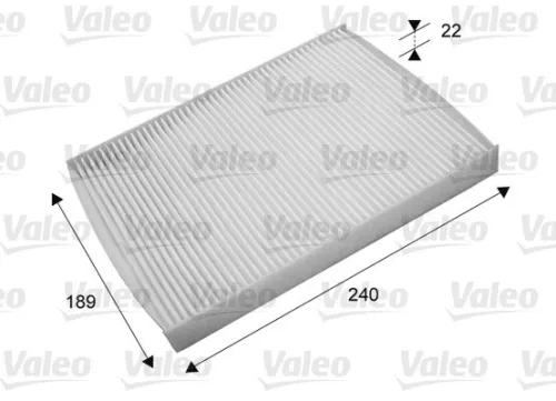 Filter, cabin air VALEO 715660)