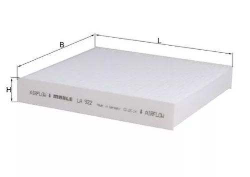 Filter, cabin air KNECHT LA 922)