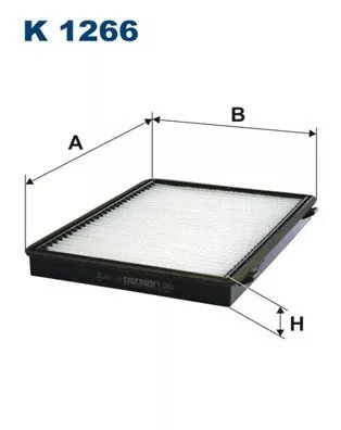Kabinenluftfilter FILTRON K 1266)