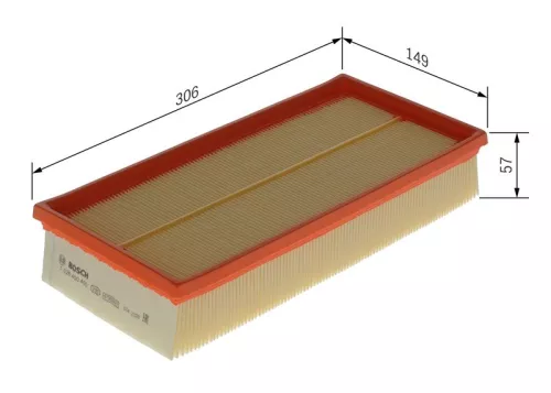 Air Filter BOSCH F 026 400 450)