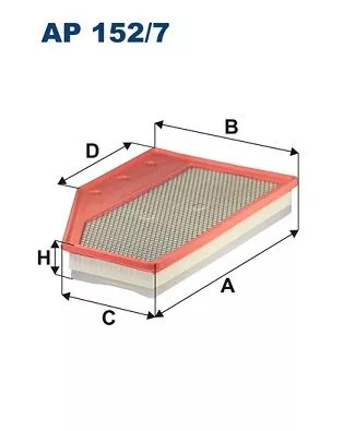 Air Filter FILTRON AP 152/7)