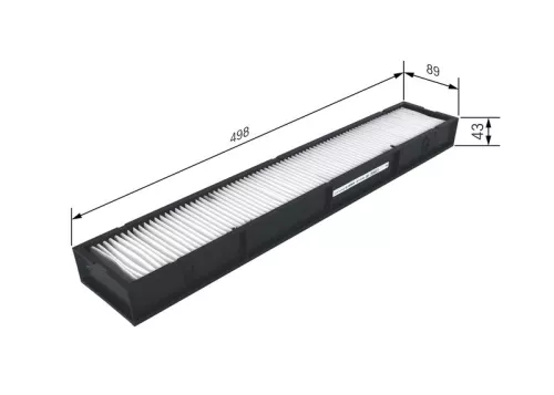 Filter, cabin air BOSCH 1 987 435 060)