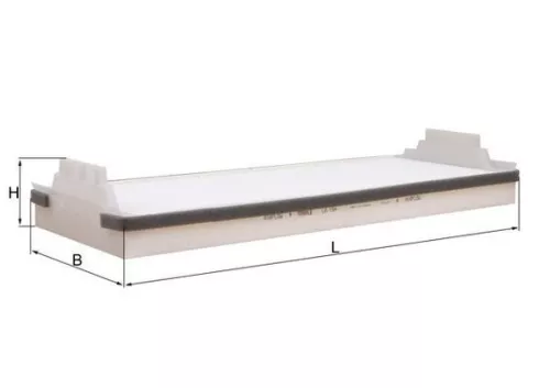 Kabinenluftfilter KNECHT LA 154)