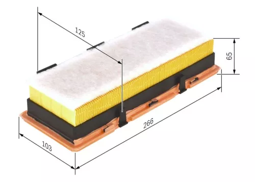 Air Filter BOSCH 1 457 433 773)