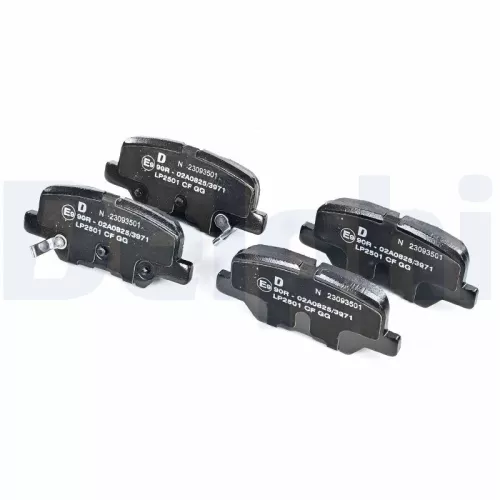 Brake Pad Set, disc brake DELPHI LP2501)