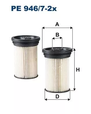 Fuel Filter FILTRON PE 946/7-2x)