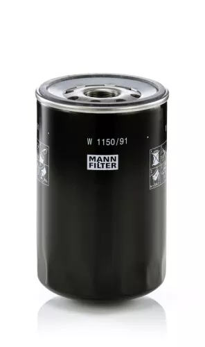 Filter, operating hydraulics MANN-FILTER W 1150/91)