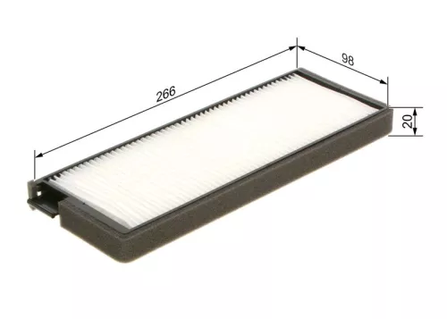 Filter, cabin air BOSCH 1 987 435 123)