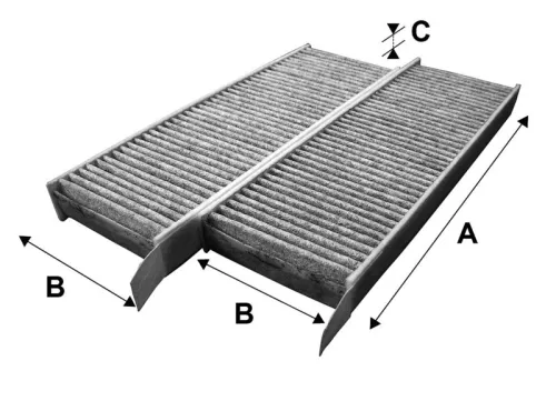 Filter, cabin air VALEO 715555)