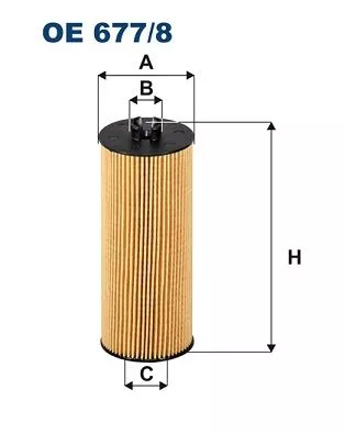 Ölfilter FILTRON OE 677/8)