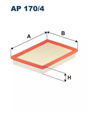 Air Filter FILTRON AP 170/4)
