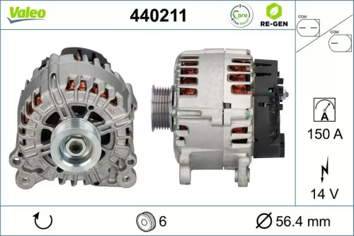 Alternator VALEO 440211)