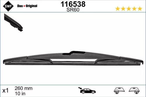 Wiper Blade SWF 116538)