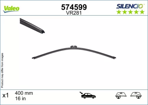 Wiper Blade VALEO 574599)