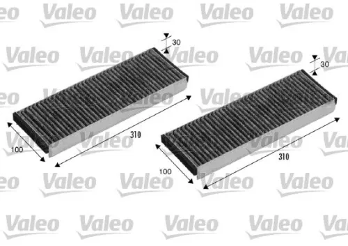 Filter, cabin air VALEO 715501)
