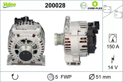 Alternator VALEO 200028)