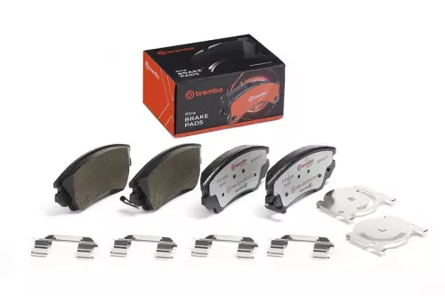 Brake Pad Set, disc brake BREMBO P 59 055X)