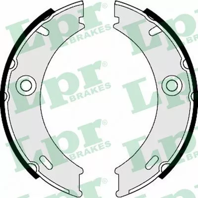 Brake Shoe Set, parking brake LPR 07970)