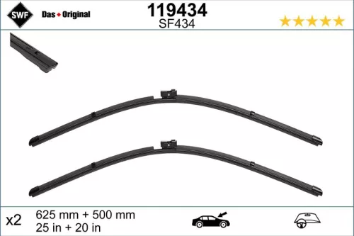 Wiper Blade SWF 119434)