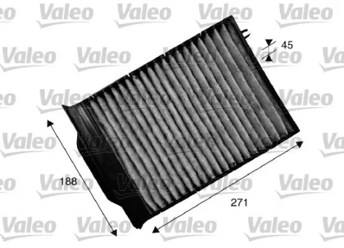 Filter, cabin air VALEO 715539)