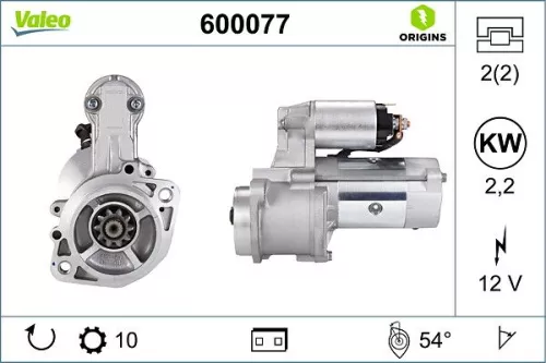 Starter VALEO 600077)
