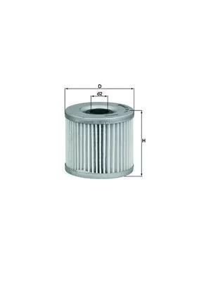 Oil Filter KNECHT OX 411)