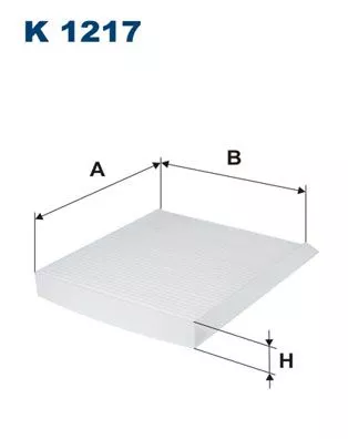 Filter, cabin air FILTRON K 1217)
