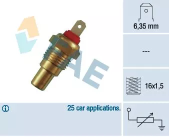 Sensor, coolant temperature FAE 31330)