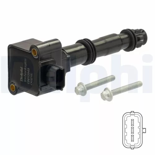 Ignition Coil DELPHI GN10949-12B1)