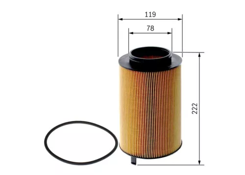 Oil Filter BOSCH F 026 407 330)