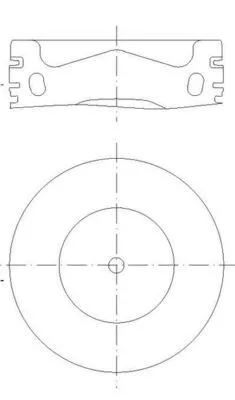 Piston MAHLE 028 PI 00158 000)