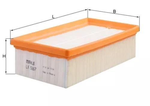 Luftfilter KNECHT LX 5353)