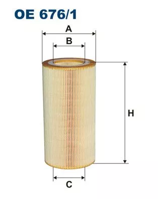 Oil Filter FILTRON OE 676/1)