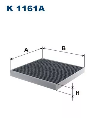 Filter, cabin air FILTRON K 1161A)