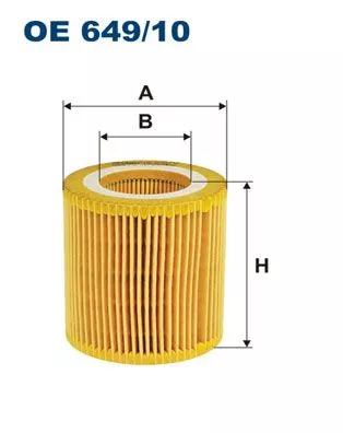 Oil Filter FILTRON OE 649/10)