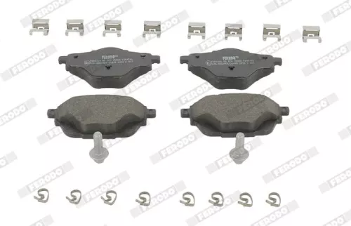 Brake Pad Set, disc brake FERODO FDB4766)