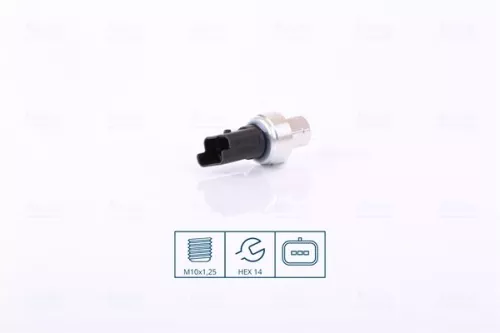 Pressure Switch, air conditioning NISSENS 301102)