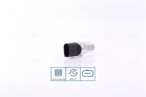 Pressure Switch, air conditioning NISSENS 301098)