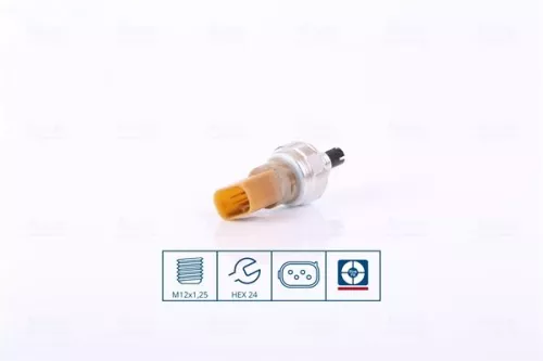 Pressure Switch, air conditioning NISSENS 301140)