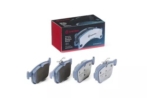 Brake Pad Set, disc brake BREMBO P 85 125E)