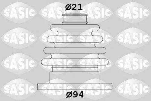Bellow Kit, drive shaft SASIC 4003444)