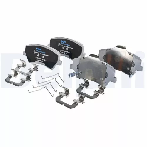 Brake Pad Set, disc brake DELPHI LP5024EV)