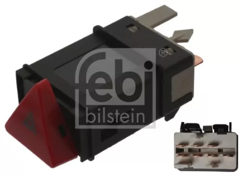 Hazard Warning Light Switch FEBI BILSTEIN 44393)