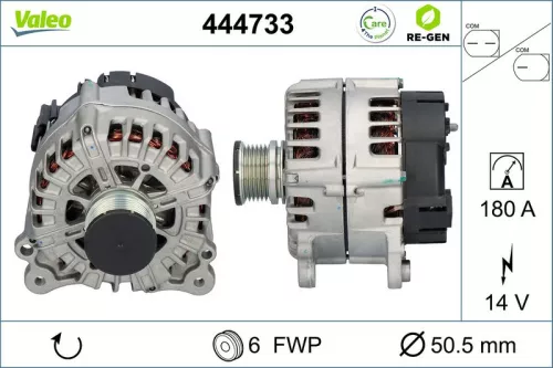Alternator VALEO 444733)