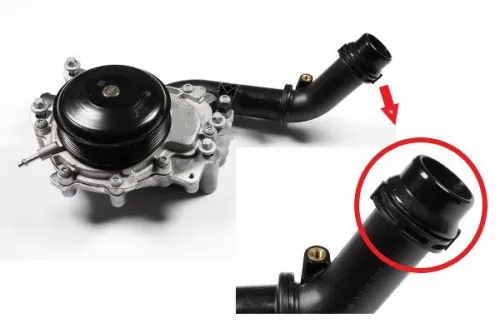 Water Pump, engine cooling HEPU P1613A-TH-4)