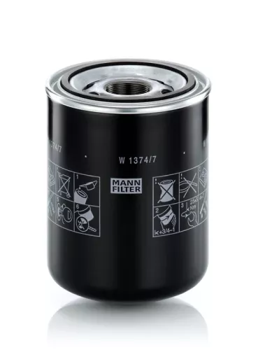 Ölfilter MANN-FILTER W 1374/7)