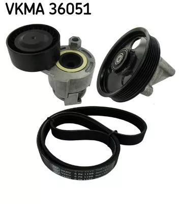 V-ribbed Belt Set SKF VKMA 36051)
