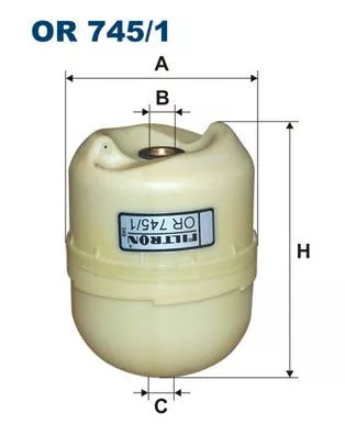 Oil Filter FILTRON OR 745/1)