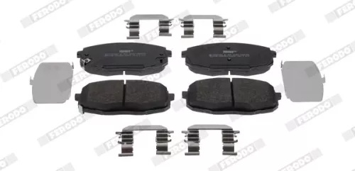 Brake Pad Set, disc brake FERODO FDB5038)